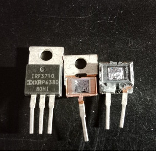 Irf3710 to-220 100v/57a mosfet tháo máy kênh n