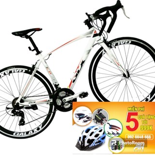 xe đạp đua xe GALAXY KHUNG NHÔM -CÓ VIDEO  - GALAXY lP 400 size 700cc A HÌU