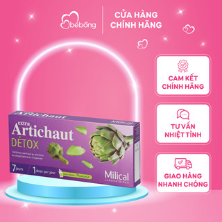 Detox cơ thể & thải độc gan Milical 7 ngày