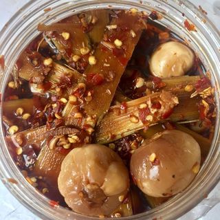 Cà muối mắm nghệ an, lọ to 1kg, đặc sản xứ nghệ.