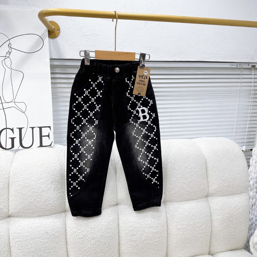 Quần Jean Trẻ Em Quần Bò Cho Bé Trai Và Bé Gái Chất Vải Mềm Mịn Thời Trang Trẻ Em