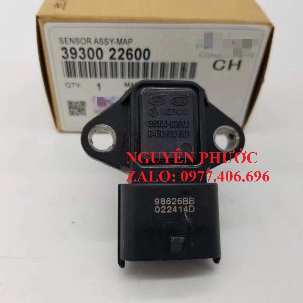 Cảm biến chân không - Áp suất khí nạp  MORNING 2005 - 2011, GETZ 1.1... Hàng xịn chính hãng 3930022600