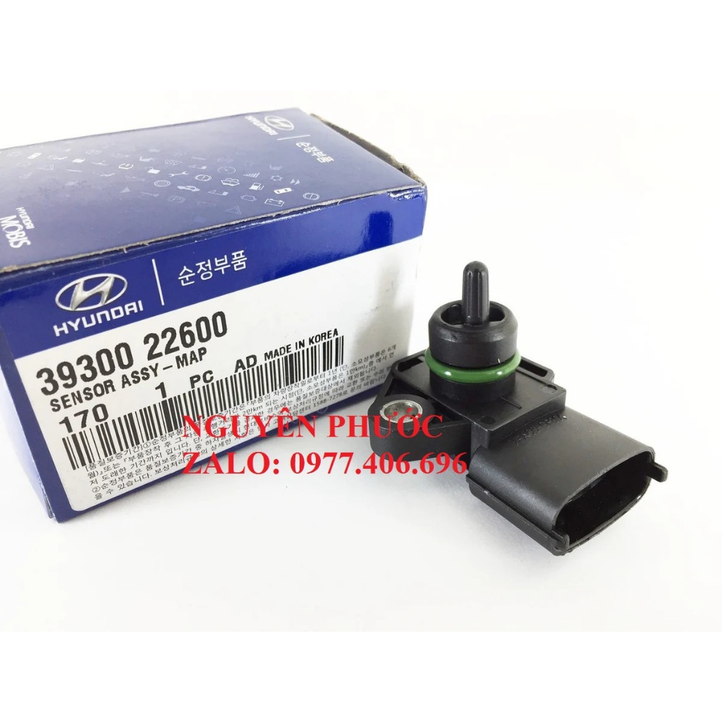 Cảm biến chân không - Áp suất khí nạp  MORNING 2005 - 2011, GETZ 1.1... Hàng xịn chính hãng 3930022600