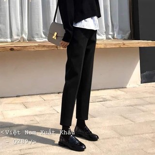 Quần lót lông dày dặn dáng baggy vải umi lót lông dày dặn