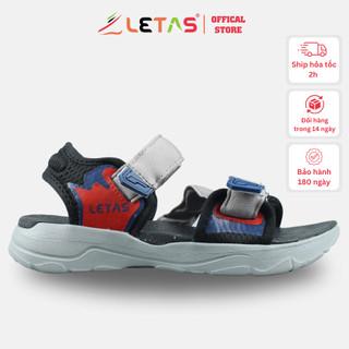 Sandal Unisex Xuất khẩu Letas IP01 Sand Blue Red