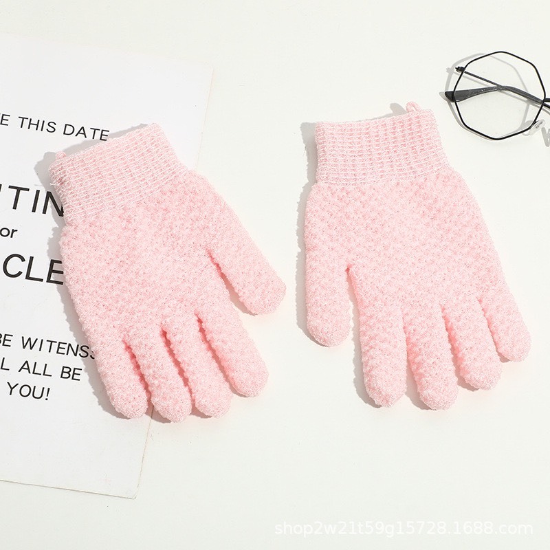 Găng tay tắm tẩy da chết BJCC với 3 lớp dày dăn, tiện dụng - Hàng dày loại 1