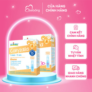 Muối uống Coryzalia Boiron 15 tép và 30 tép