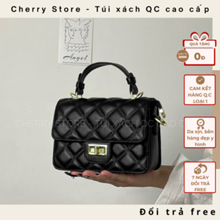 Túi xách nữ đeo vai đeo chéo xách tay trần chỉ sang chảnh form cứng cáp hàng QC 5003 có ảnh thật