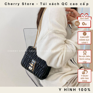 Túi xách nữ đeo vai kẹp nách đẹp da mềm họa tiết vân hàng loại 1 sang chảnh Harley Bag CS28