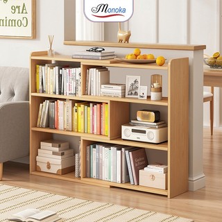 Kệ sách gỗ đa năng thiết kế thông minh xoay 90 độ thương hiệu Monoka - GP209