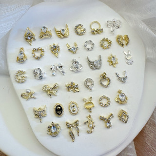Charm nail bảng 1 - charm đá gắn móng - trang trí móng hàng cao cấp