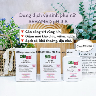 Dung dịch vệ sinh phụ nữ cân bằng ph sebamed nội địa đức - chai 200ml