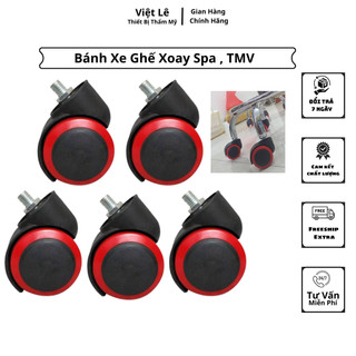 Bánh xe ghế spa, ghế xoay spa - bánh xe ghế đôn spa ren xoắn 10mm