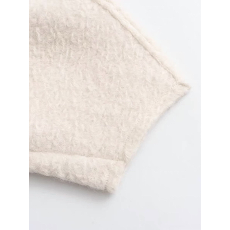 Áo len dệt kim tay bồng hàng TQ