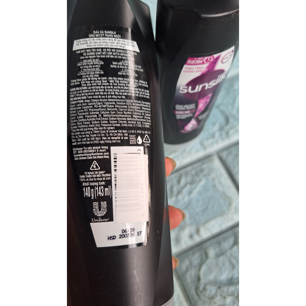 Dầu xả Sunsilk 140g
