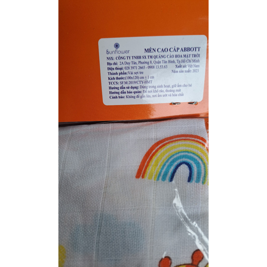 Mền cao cấp cho bé Abbott