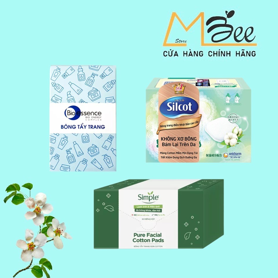 Bông trang điểm bông tẩy trang cao cấp