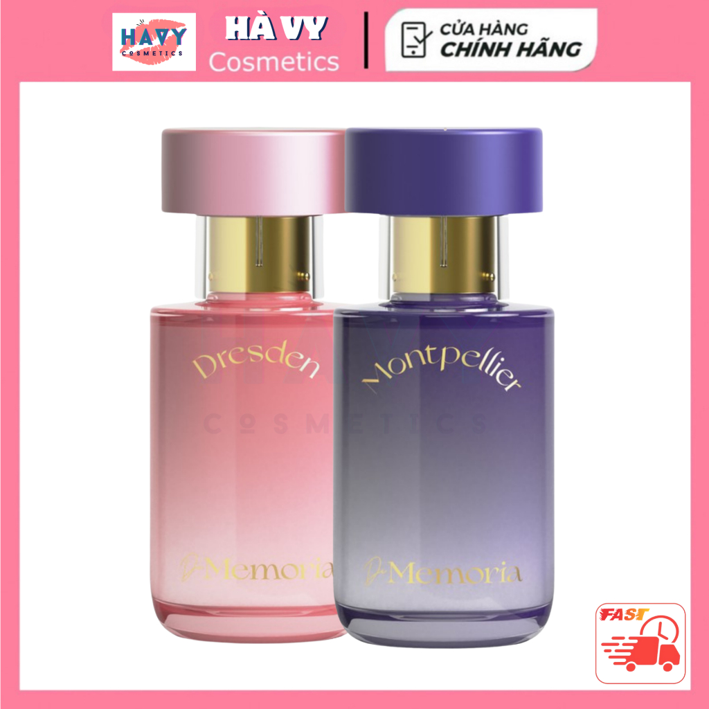 Combo 2 chai nước hoa hàn quốc Memoria (30ml x 2)