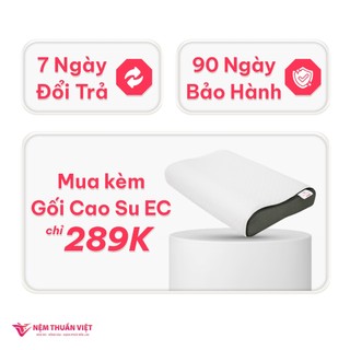 (180x200x10cm) Nệm Foam Thuần Việt Ruby Cao Cấp - Bảo Hành 7 Năm 1 Đổi 1