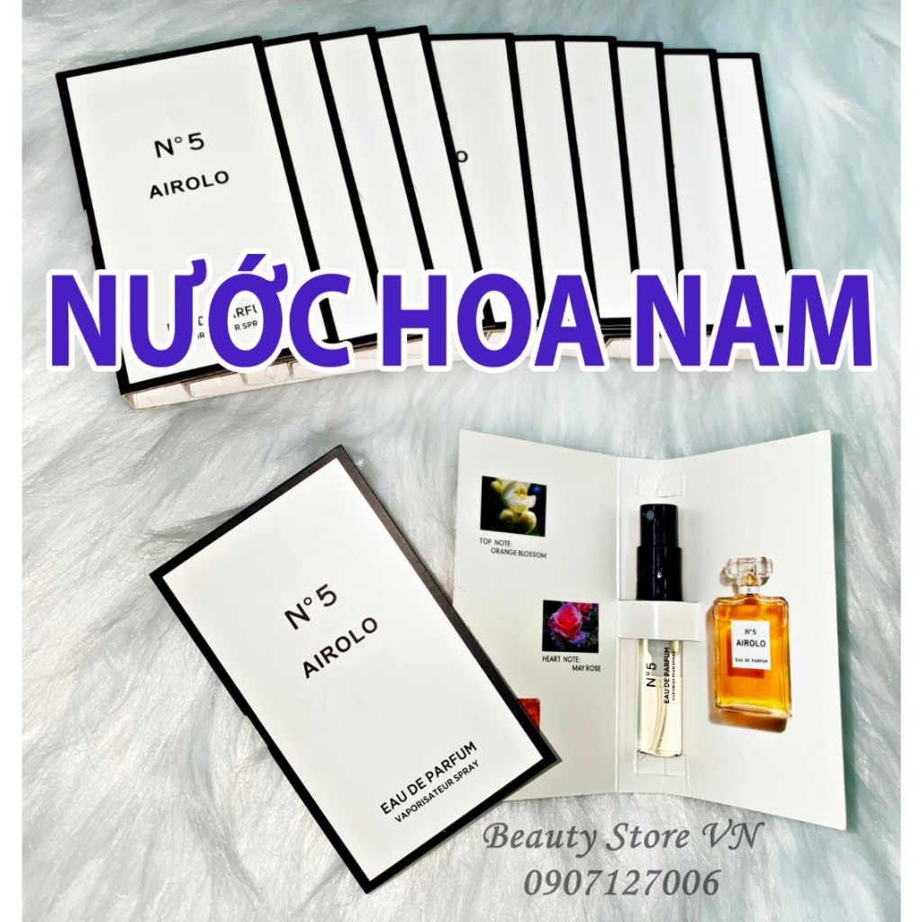 [Đọc Mô Tả?] Nước Hoa Nam Lên Lại Mùi Tương Tự Các Brand Cao Cấp 2Ml