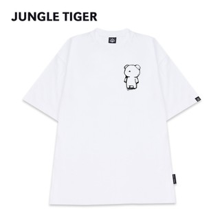 Áo thun unisex nam nữ jungle tiger basic tee - jt835