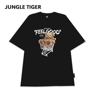 Áo thun unisex nam nữ jungle tiger basic tee - jt840