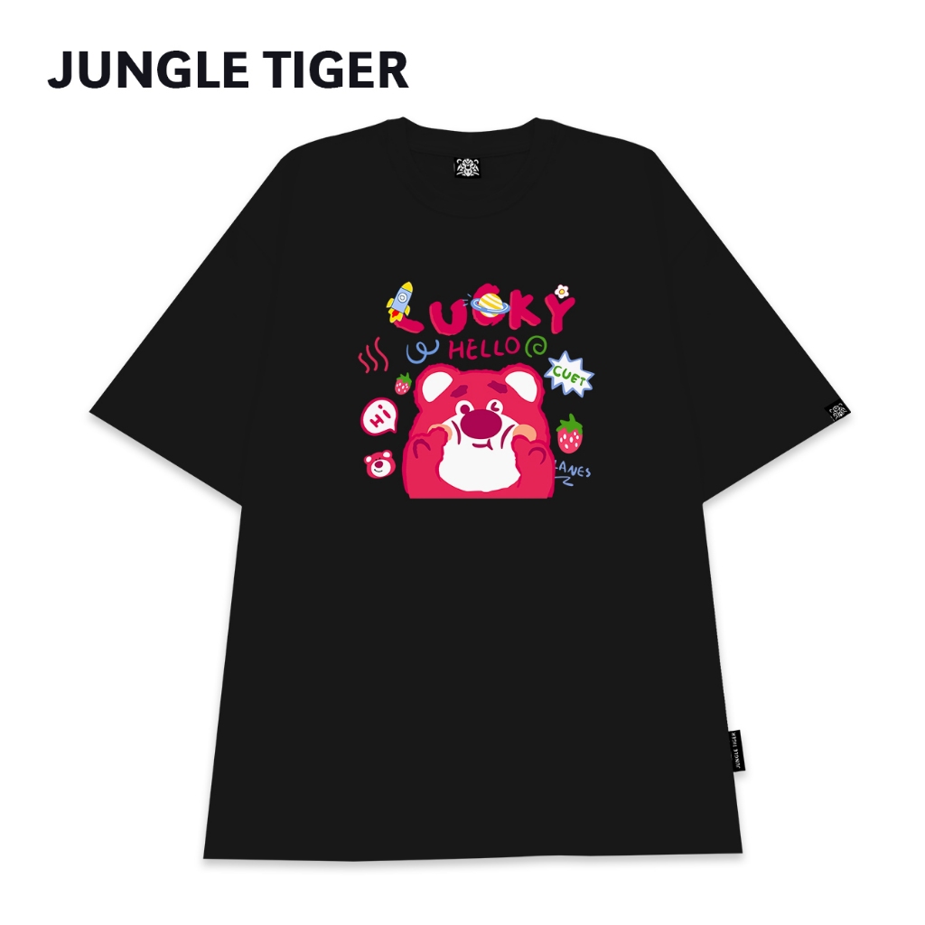 Áo Thun Unisex nam nữ JUNGLE TIGER Basic Tee - JT837