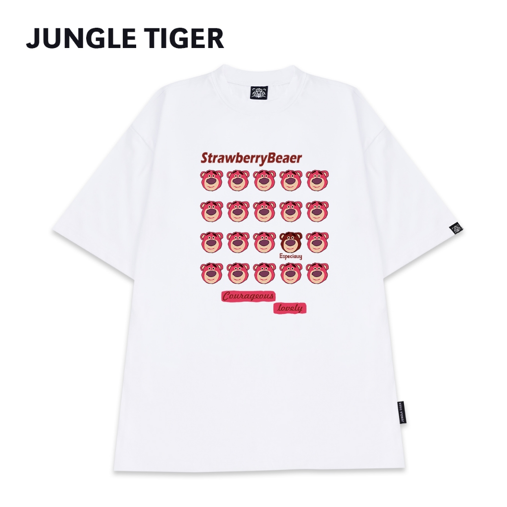 Áo Thun Unisex nam nữ JUNGLE TIGER Basic Tee - JT838