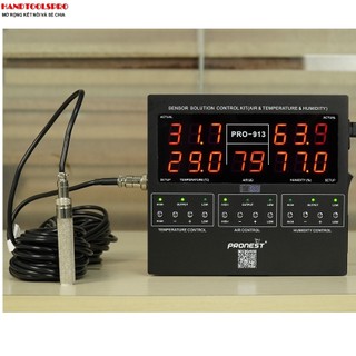 CẢM BIẾN ĐỘ ẨM và NHIỆT ĐỘ có đủ size 15 tới 30 mét PRONEST P-912H (HÃNG ĐỔI MODEL NEW 2023 PRO-913)