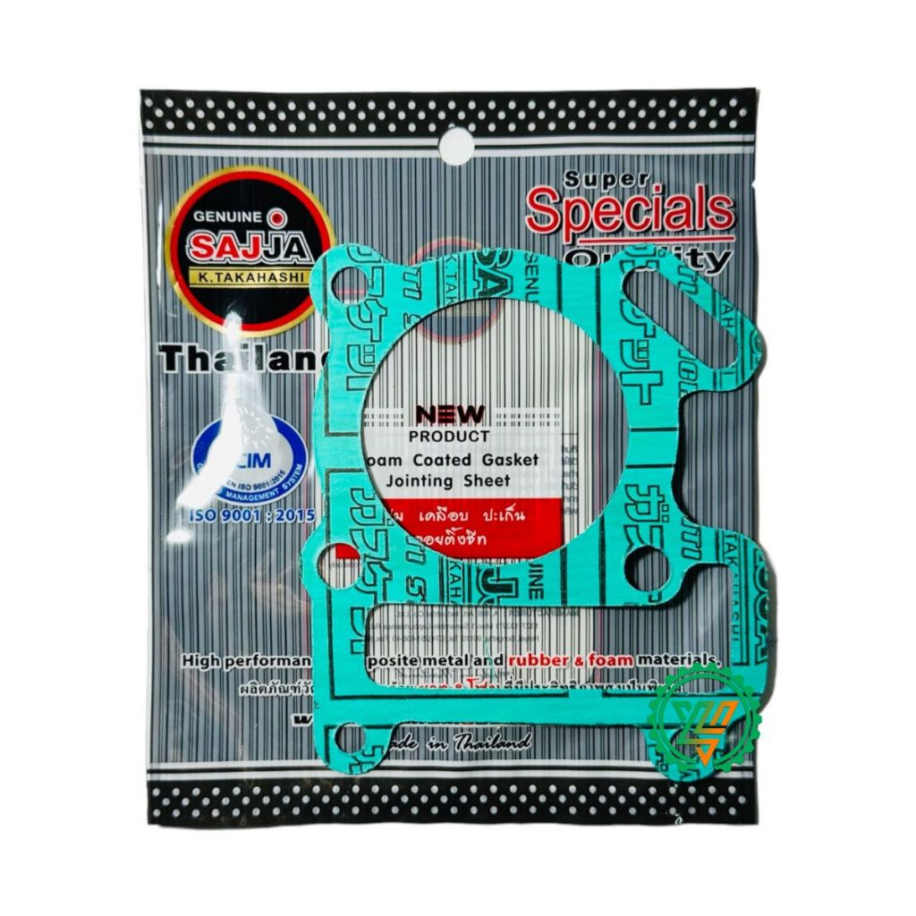 Bộ Ron Đầu FCCI SAJJA Sirius 54mm Thailand Kèm Ron Pô Thép Sin