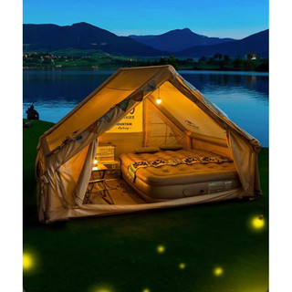 Lều dã ngoại bơm hơi, lều glamping bơm hơi 6-8 người