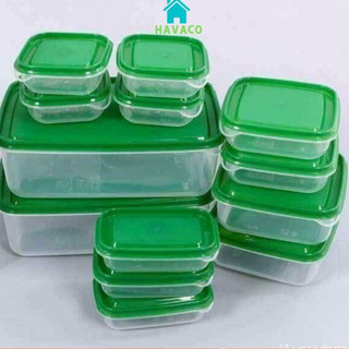 Hộp nhựa đựng thực phẩm-Bộ hộp 17 món IKEA - set 17 hộp nhựa cao cấp đựng thực phẩm bảo quản tủ lạnh