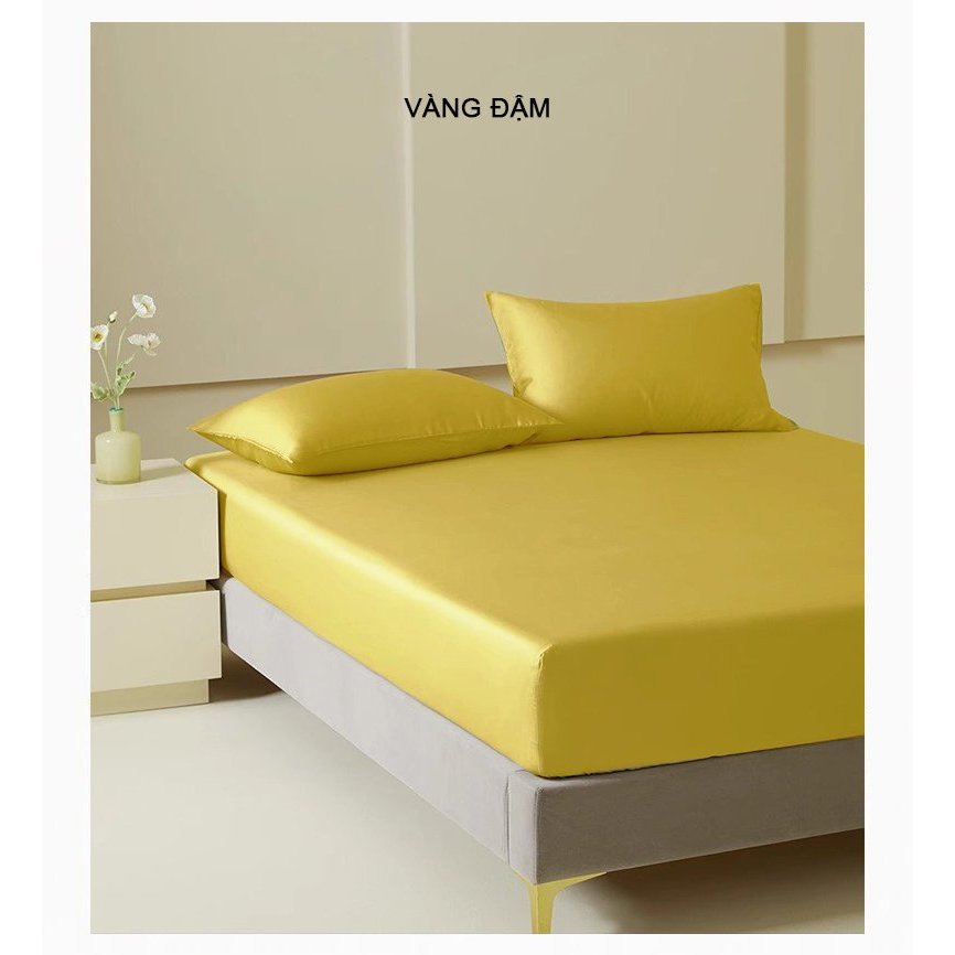 Set ga gối Lasante vải Tencel gỗ khuynh diệp lụa thực vật 4 món cho giường 2.m x 2m2