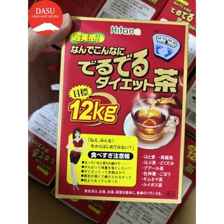 Trà Hỗ Trợ Giảm Cân Hitana Nhật Bản Trà 12kg 30 túi lọc