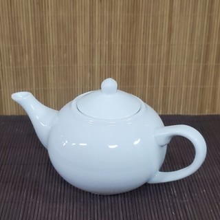 [Gốm sứ] Bình Trà Sứ Trắng Loại Đẹp Số 2 (450ml)🥰<Có nhiều dung tích tùy chọn>