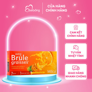 Detox đốt mỡ 7 ngày Milical Extra Brule của Pháp
