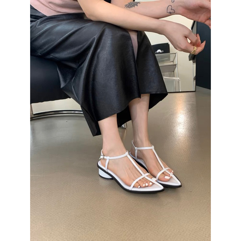Sandal dây 3P mũi nhọn