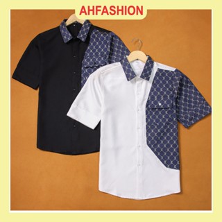  Áo sơ mi nam nữ tay dài chất đũi hàn mềm mịn form đẹp tôn dáng loang màu mẫu mới cao cấp-AHFASHION 