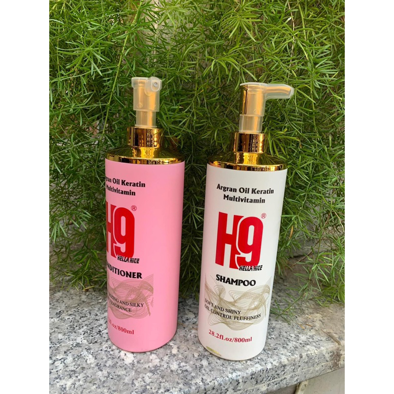 Combo bộ dầu gội H9 Hella nice  suôn mượt bóng khoẻ tạo độ phồng cho tóc, lưu hương lâu