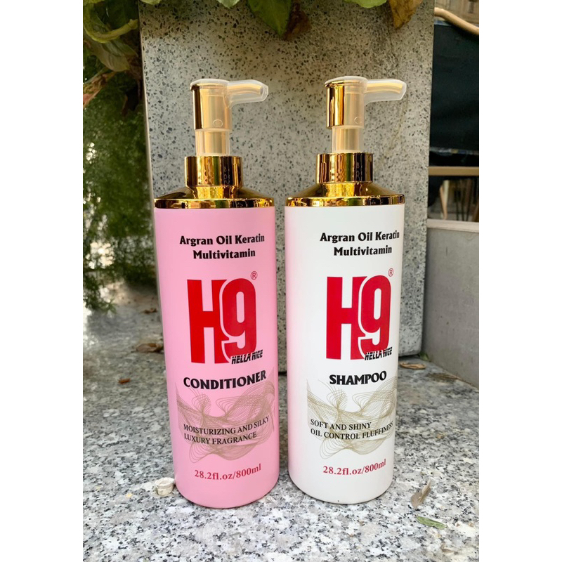 Combo bộ dầu gội H9 Hella nice  suôn mượt bóng khoẻ tạo độ phồng cho tóc, lưu hương lâu