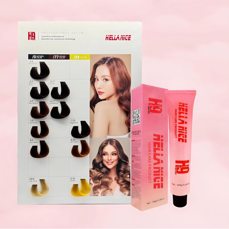 Màu Nhuộm Tóc Trực Tiếp Hella nice H9