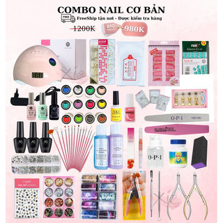 COMBO DỤNG CỤ NAIL CƠ BẢN - BỘ DỤNG CỤ LÀM MÓNG