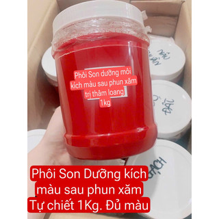 Son Dưỡng Môi Kích Màu Sau Phun Xăm .dưỡng cân về tự chiết ra hũ