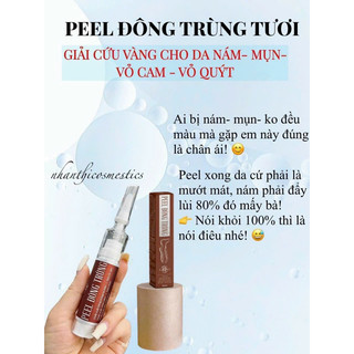 Pell da bóc tách nám đông trùng hạ thảo huyền phi