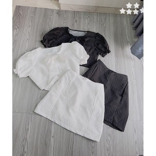 Sét bộ chỉ xốp cột nơ phối cúc