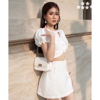 Sét Bộ Chỉ Xốp Cột Nơ Phối Cúc (có Lót)