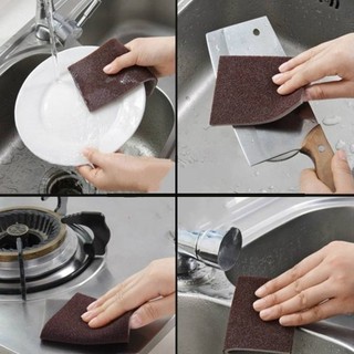 Miếng chà nồi niêu, xoong chảo, bồn sứ - tấm cọ rửa chén đa năng tiện dụng