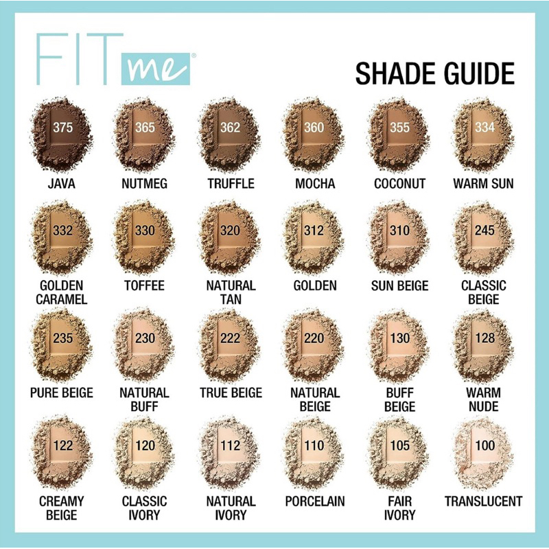 Phấn phủ mịn lì, kiềm dầu Maybelline New York FIT ME Matte + Poreless 8.5g