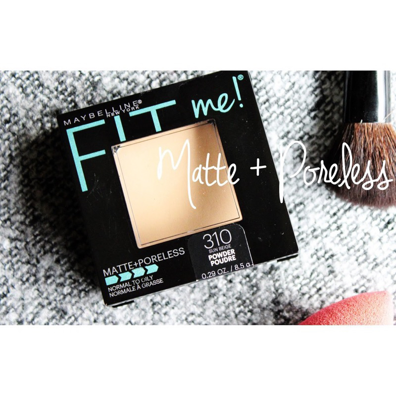 Phấn phủ mịn lì, kiềm dầu Maybelline New York FIT ME Matte + Poreless 8.5g