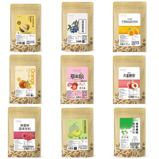 Bột dâu tây, xoài, việt quất, cam YPEEN 100g (nhiều vị)